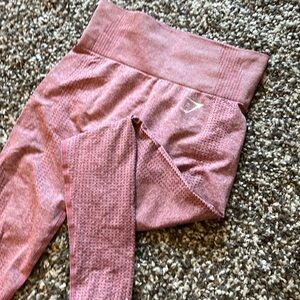 Gymshark Vital Seamless Leggings Pink Size Small